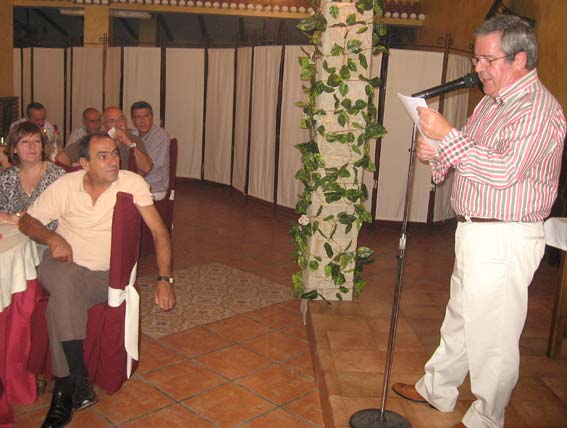 Andrés García Maldonado durante su intervención Andrés García Maldonado durante su intervención