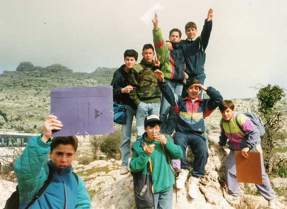 Generación del 77 en una excursión escolar Generación del 77 en una excursión escolar