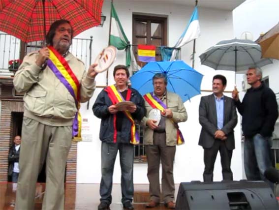 Los homenajeados por su lucha por la República Los homenajeados por su lucha por la República
